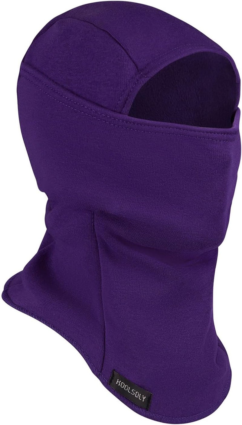 KOOLSOLY Ski Mask Balaclava Cold Weather Warm and Fleece Face Mask Neck Warmer Full Face Mask for Men&Women - Image 1